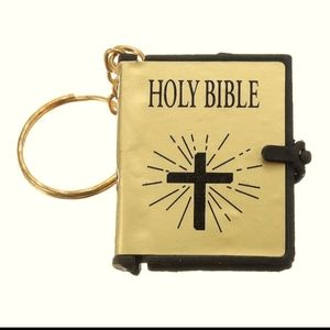 Bible Keychain Charm NEW